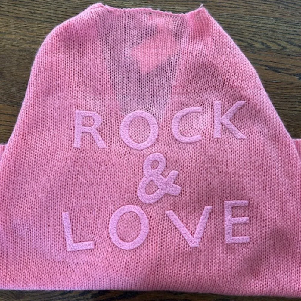 NWT ELAN “Rock & Love” Cardigan / Pink / Size:  OS - Picture 4 of 7